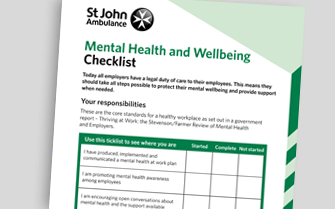 Mental Health Wellbeing Checklist 2025 Mental Health Wellbeing Checklist 2025