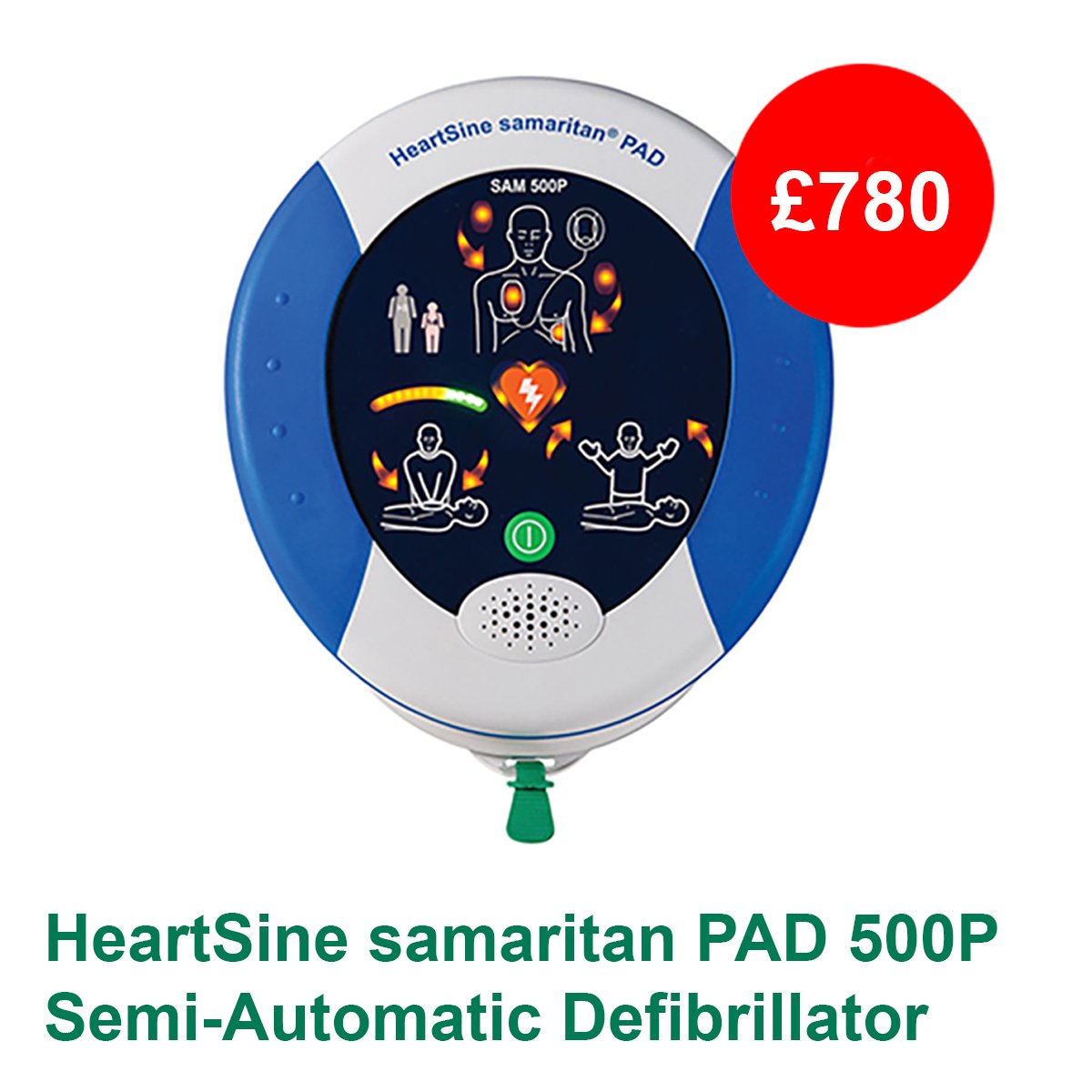 HeartSine samaritan PAD 500P Semi-Automatic Defibrillator