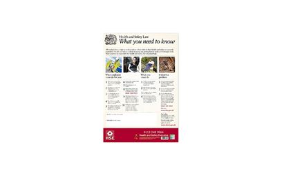 Health and Safety Law Poster 2009 Health and Safety Law Poster 2009