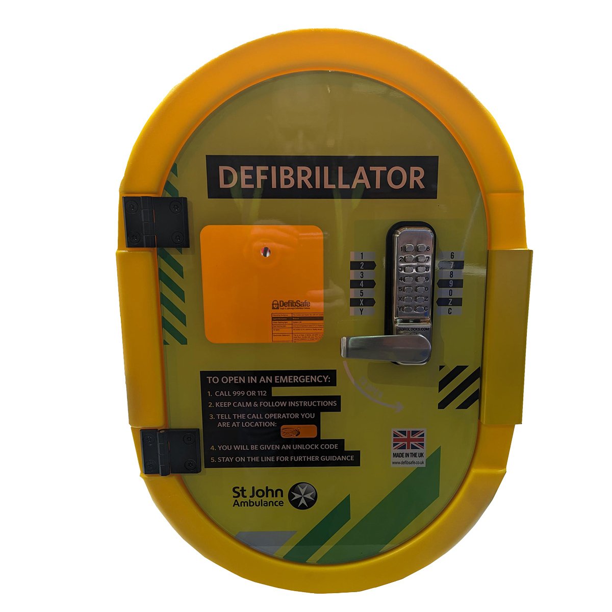 DefibSafe 2 Lockable External Cabinet | St John Ambulance