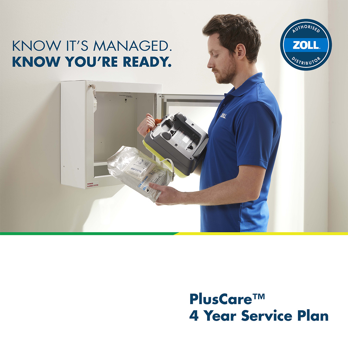 ZOLL PlusCare 4 year maintenance programme