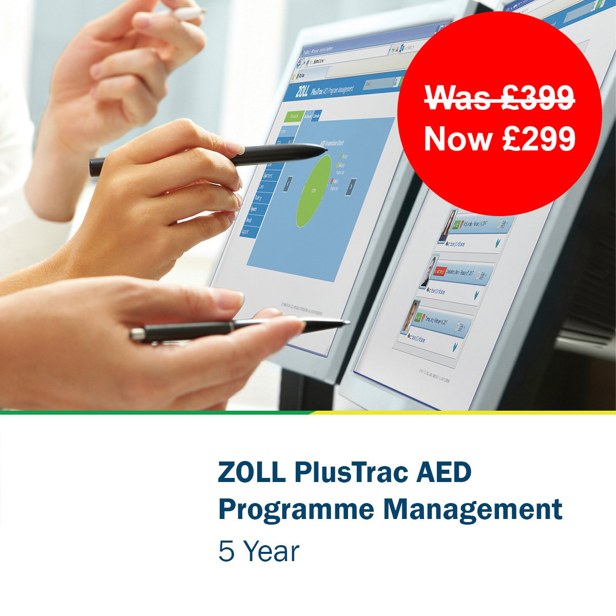 ZOLL PlusTrac AED Programme Management – 5 Year