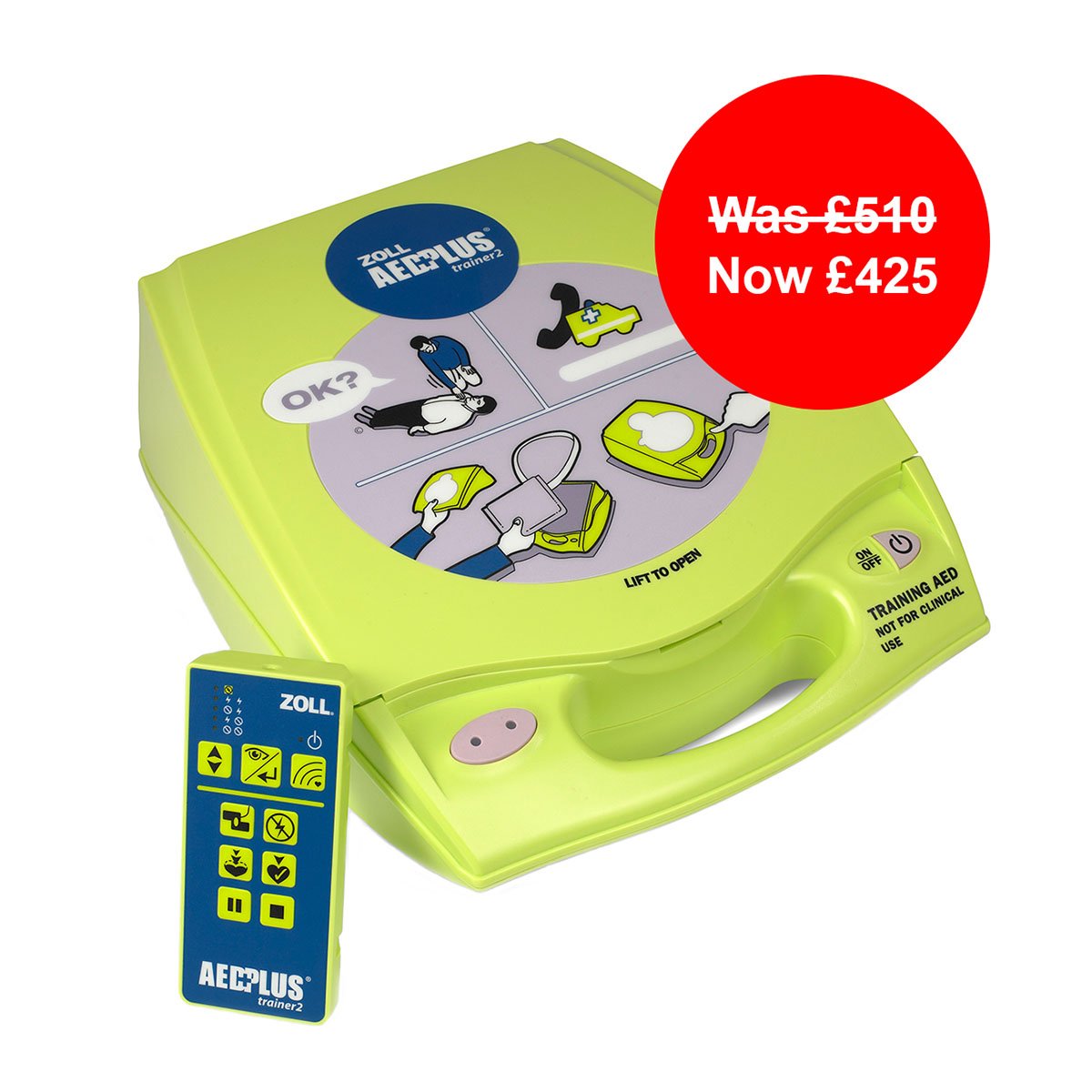 Zoll AED Plus® Trainer 2 - Defibrillator Training Device