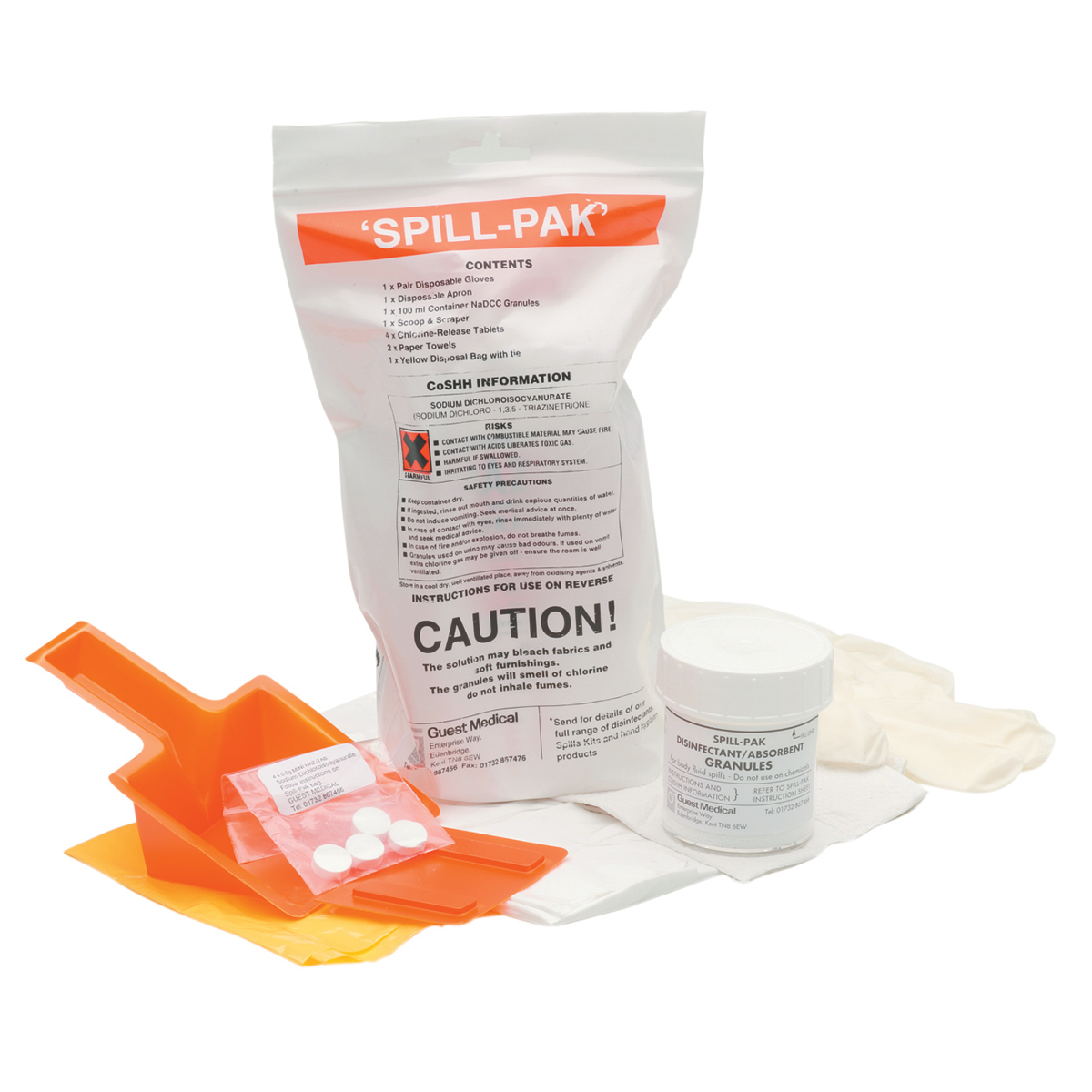 Spill-pak Kit in pouch | St John Ambulance