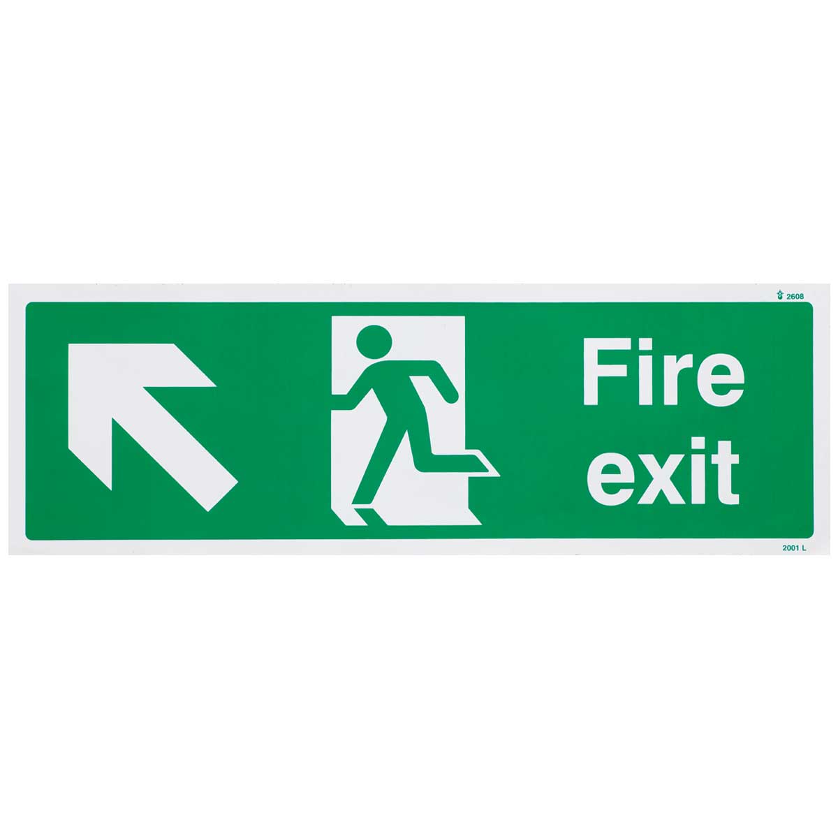 Fire Exit Final Exit British Standard Vinyl Sign | St John Ambulance