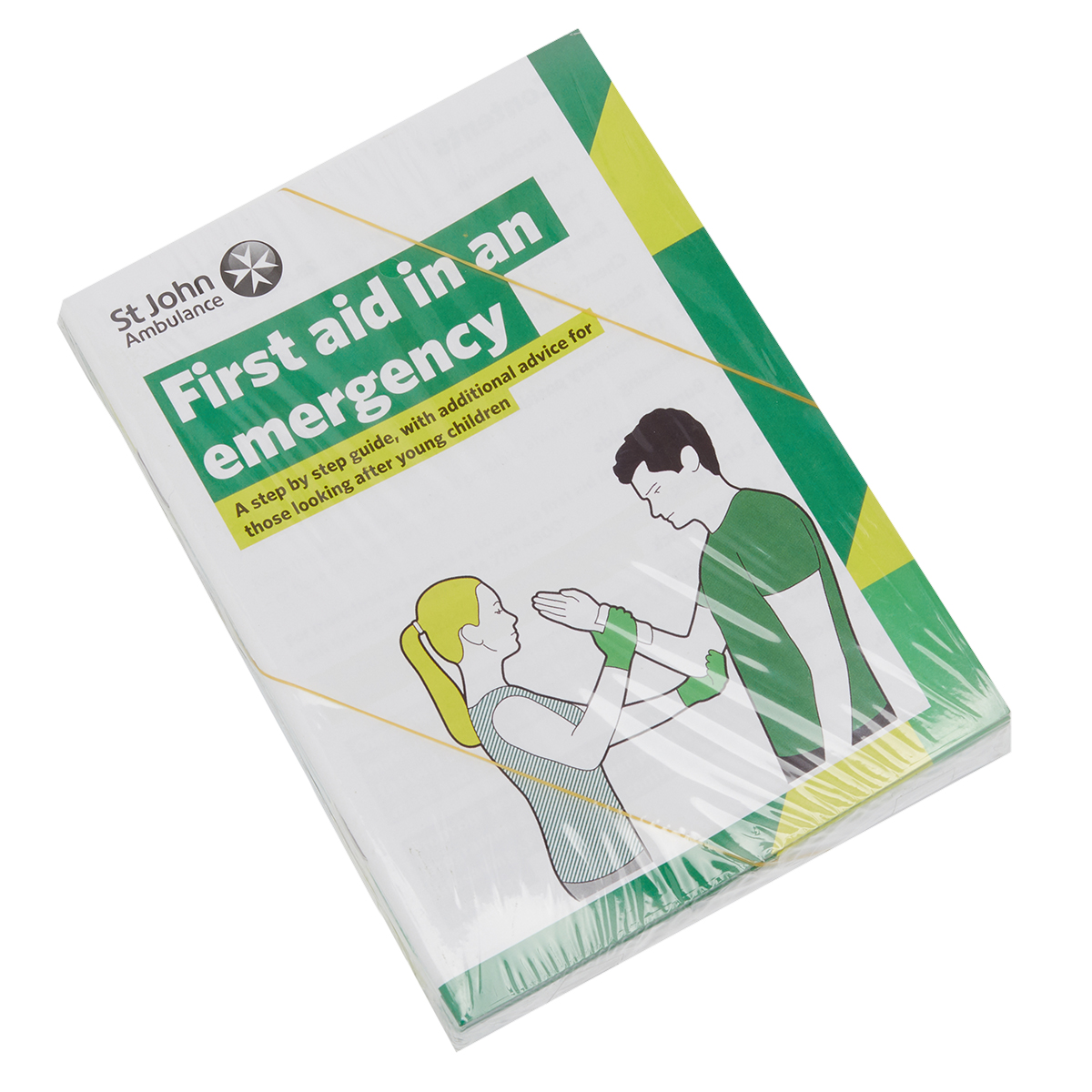 St John Ambulance First Aid in an Emergency Booklets – Pack of 10