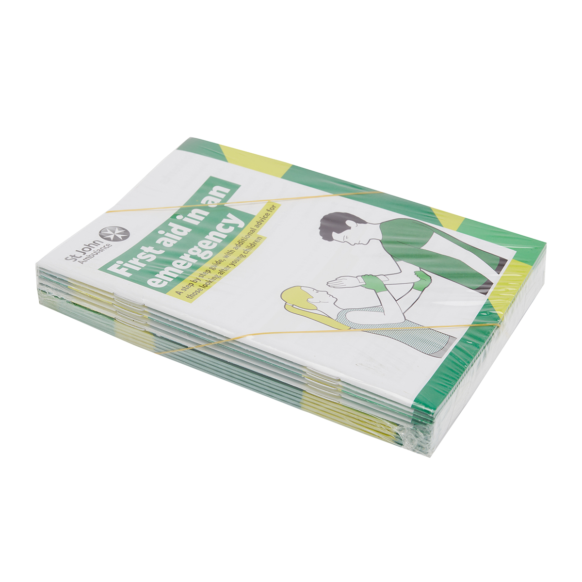 St John Ambulance First Aid in an Emergency Booklets – Pack of 10